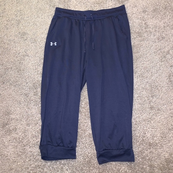 Under Armour Dark Blue / Gray Cuffed Pants size M - Picture 3 of 10